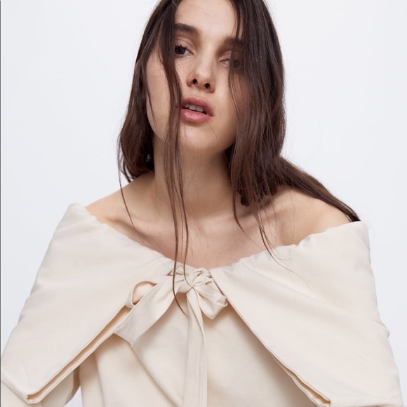 Zara Sweatshirt with Bib Collar - Picture 4 of 7